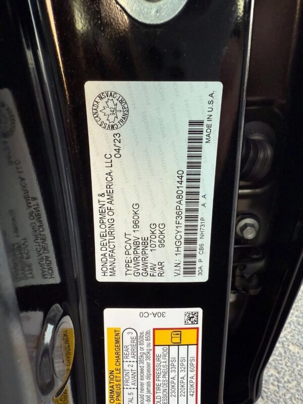 Honda Accord EXL Turbo Sport